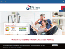 Tablet Screenshot of finion.nl